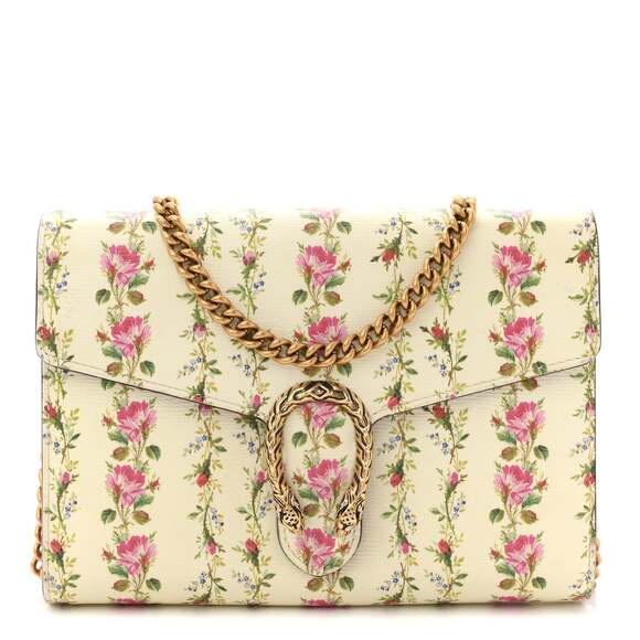 Gucci Calfskin Floral Print Mini #242106G15B